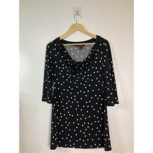White House Black Market Size Small Polka Dot Dress